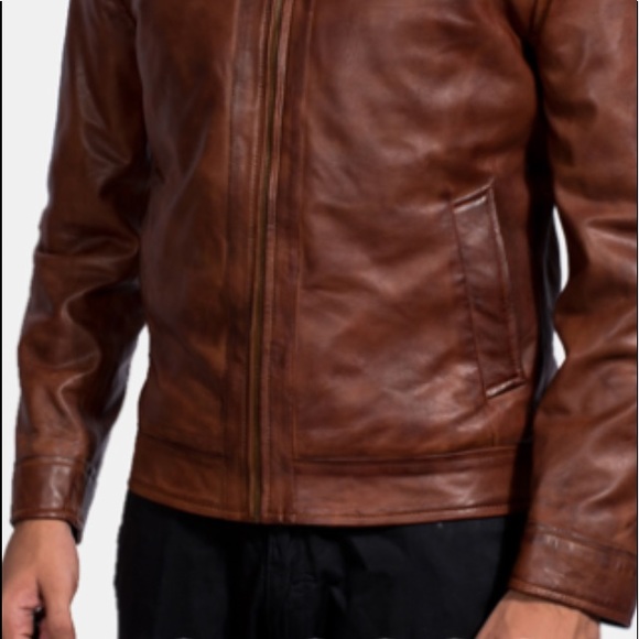 Men’s Airborne leather jacket - Picture 14 of 16
